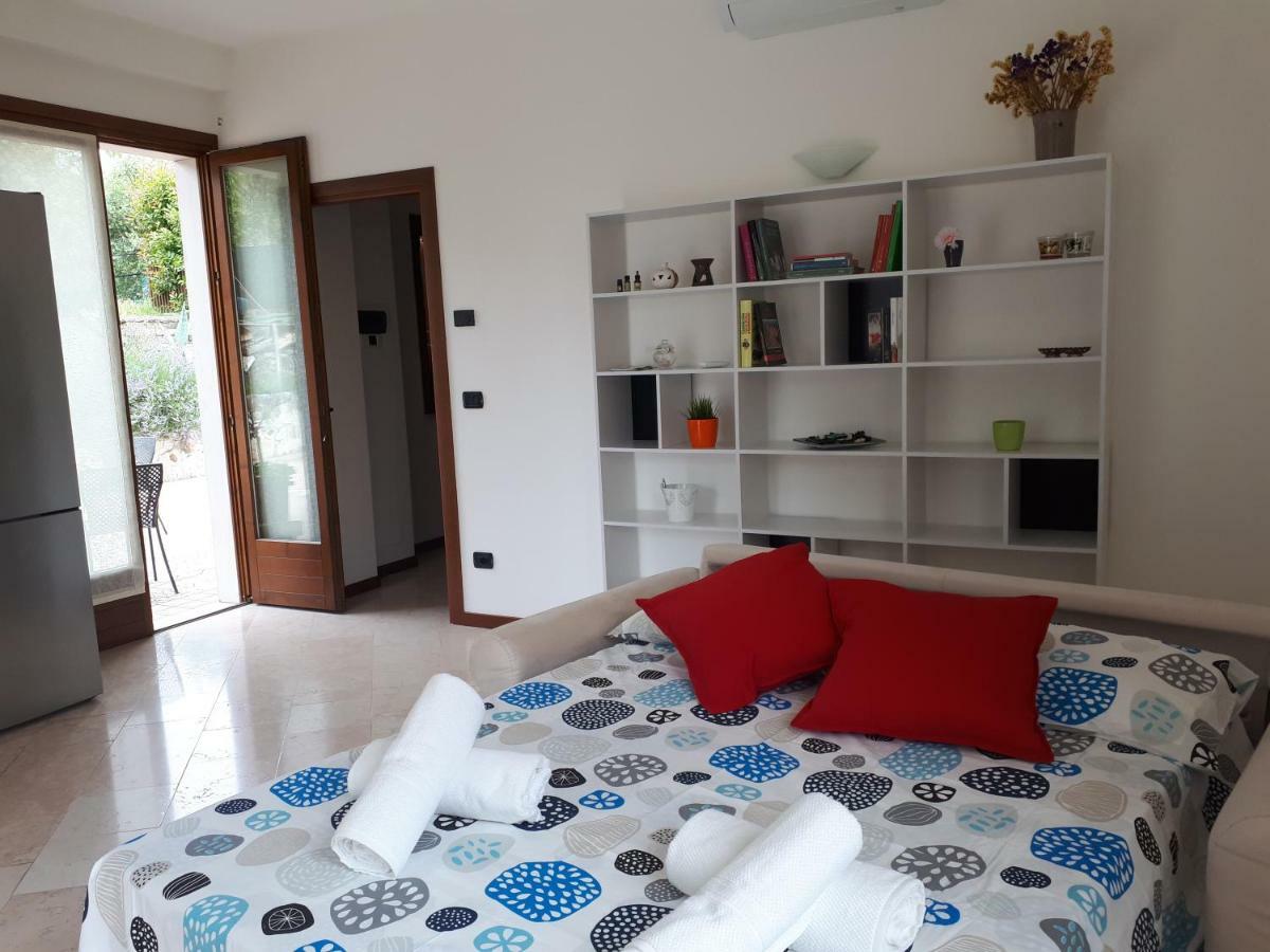 Appartamento Con Giardino A Cisano Di Bardolino Ngoại thất bức ảnh